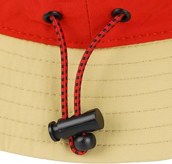 Bioworld One Piece Live Action Straw Hat Pirate Tan Bucket Hat With Side Pocket Anime Official Merchandise Adult Size