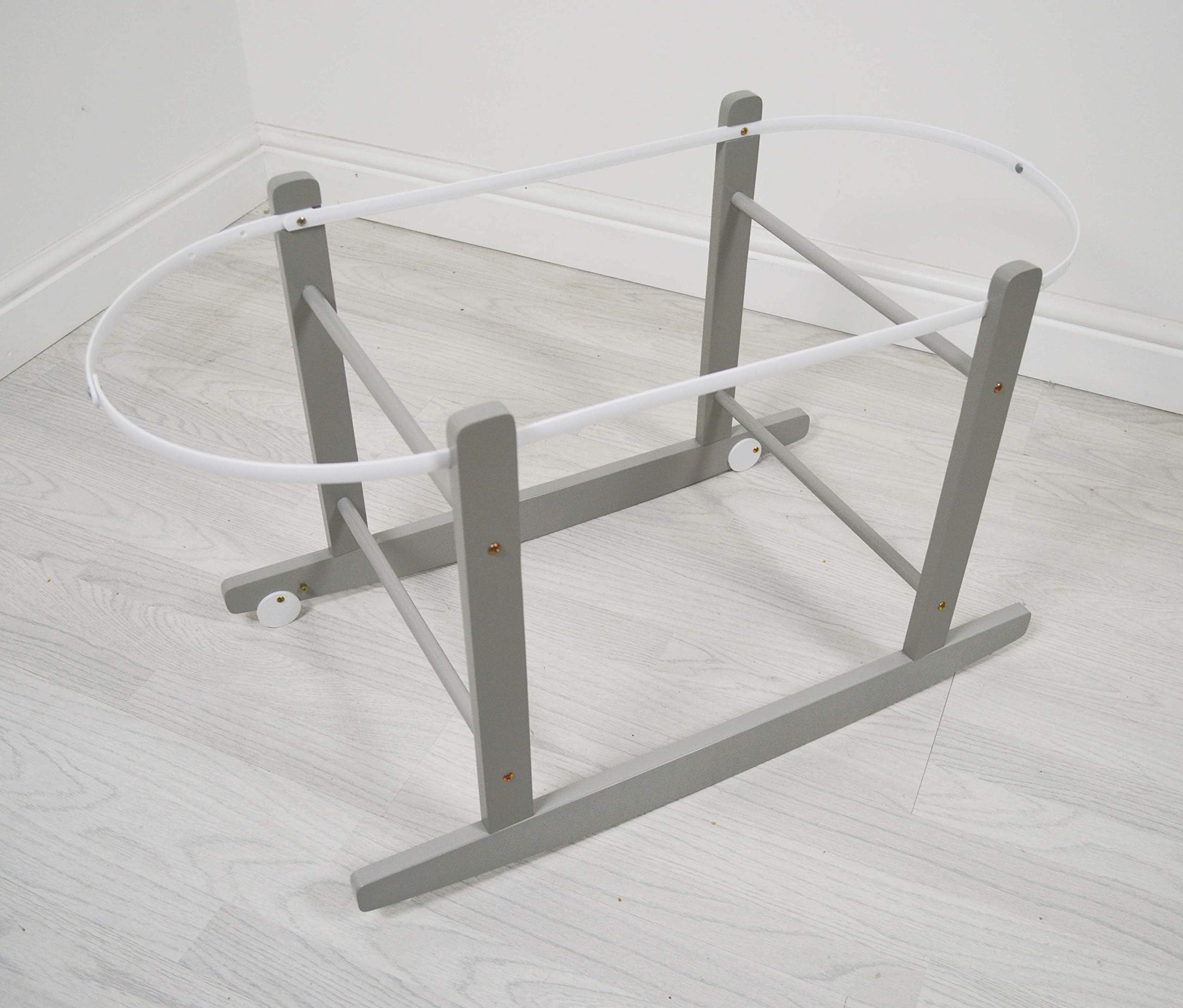 Rocking Stands Moses Basket (Grey)