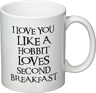 I love you Like A Hobbit Loves Second Breakfast 11 Ounces Coffee Mug Willcallyou