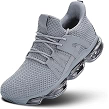 Kapsen Mens Air Cushion Running Shoes Slip on Walking Tennis Casual Fashion Sneakers Comfort Non Slip Work Sport Athletic Trainers