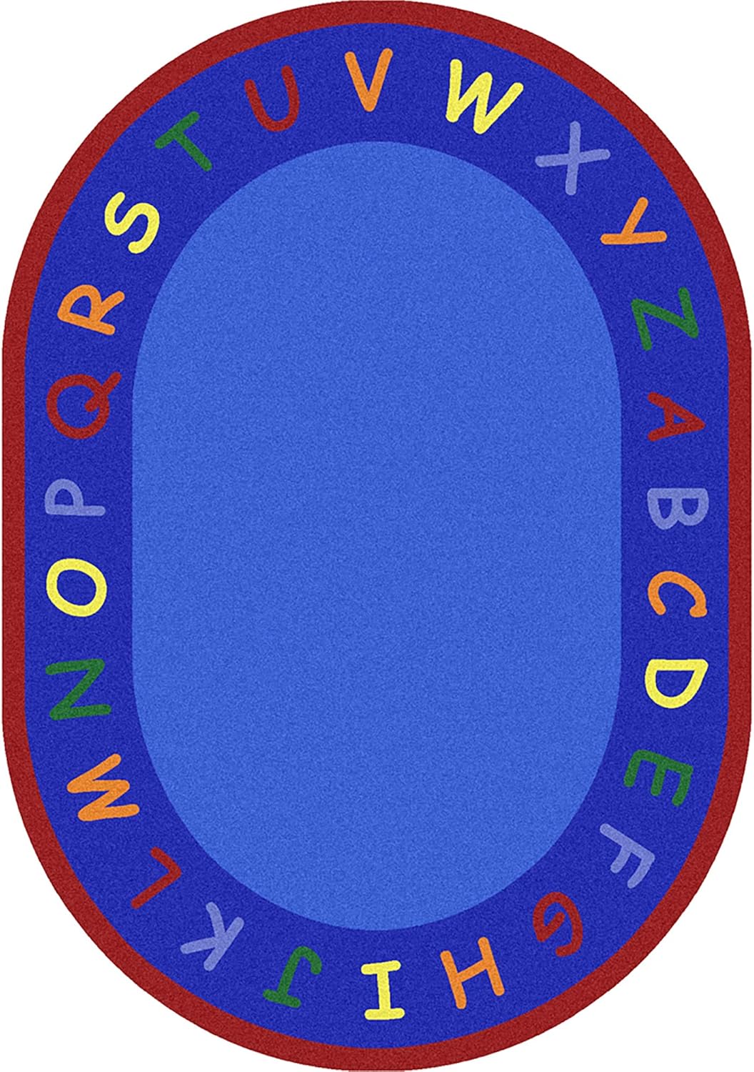 Joy Carpets New Beginnings Rug, Multi, 7'8" x 10'9" Oval