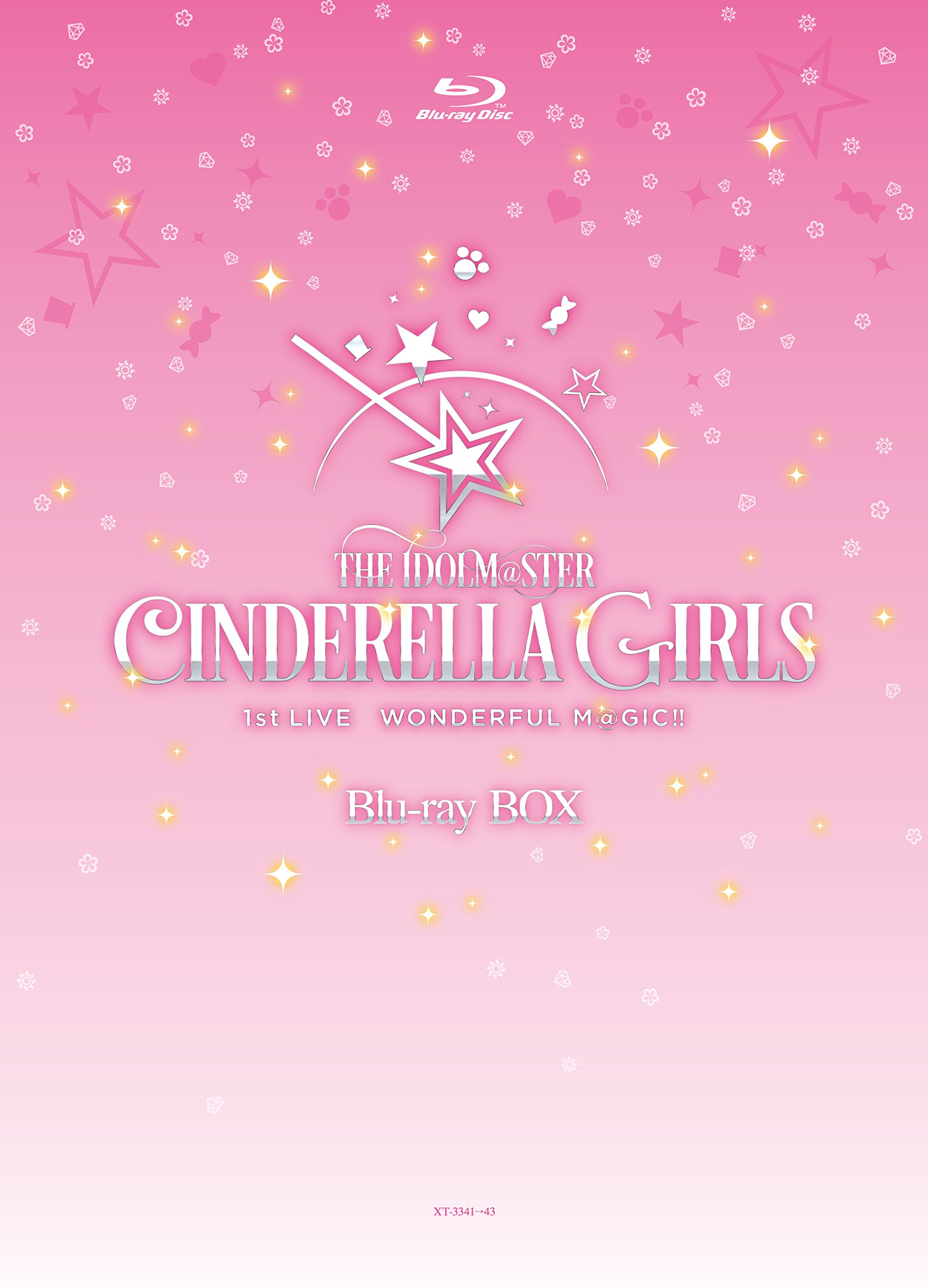 THE IDOLM@STER CINDERELLA GIRLS 1stLIVE WONDERFUL M@GIC!! 【Blu-ray3枚組 BOX 完全初回限定生産 豪華メモリアル仕様 オリジナルカートンケース付き】