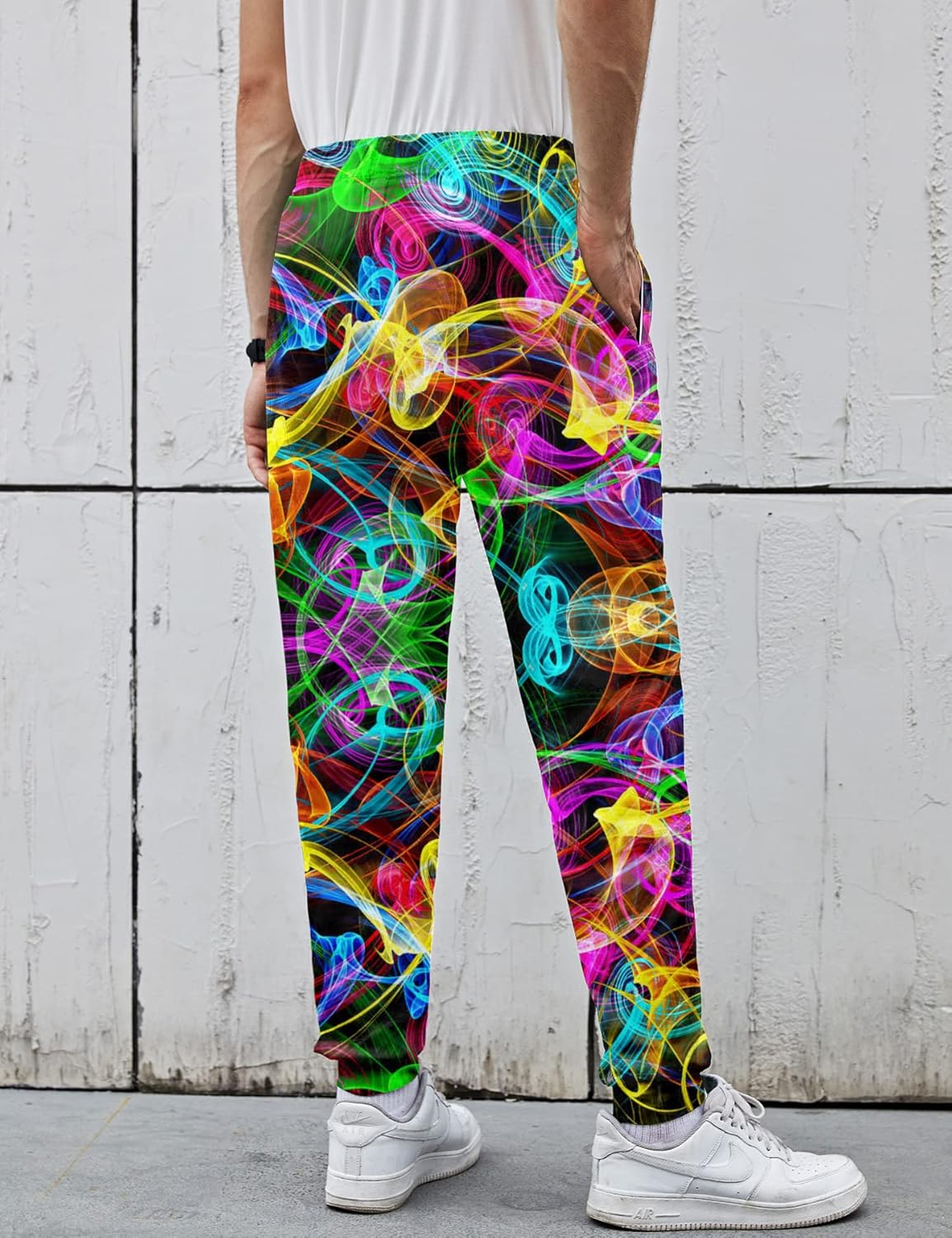 Goodstoworld Mens Cool Joggers Pants 3D Novelty Casual Sweatpants with Drawstring - Image 6
