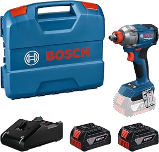 18V System Cordless Impact Driver GDX 18-285 (incl. 2X GBA 5.0Ah, GAL 18V-40 Charger, L-Case)