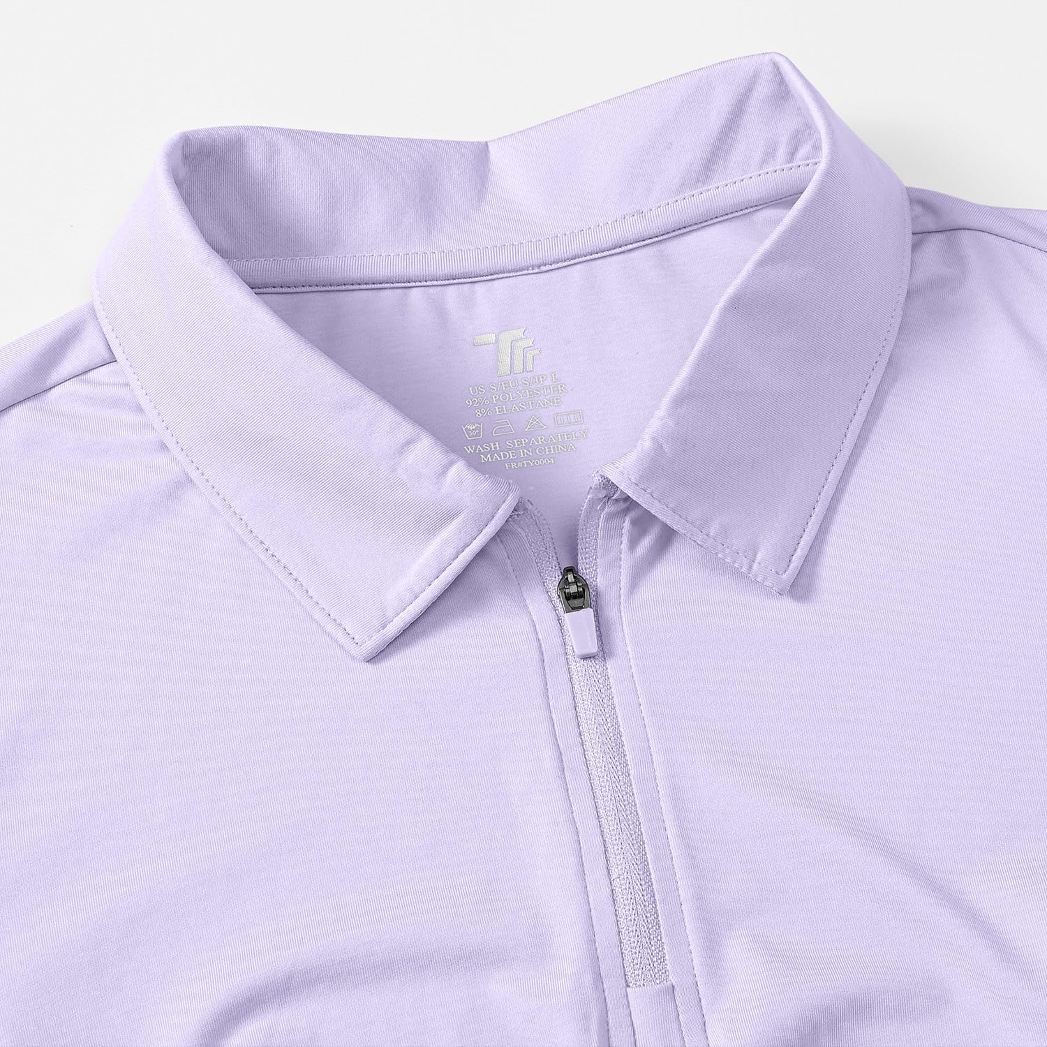 BGOWATU Women's Sleeveless Golf Polo Shirts 1/4 Zip Tennis Tank Tops with Collar UV Protection Quick Dry