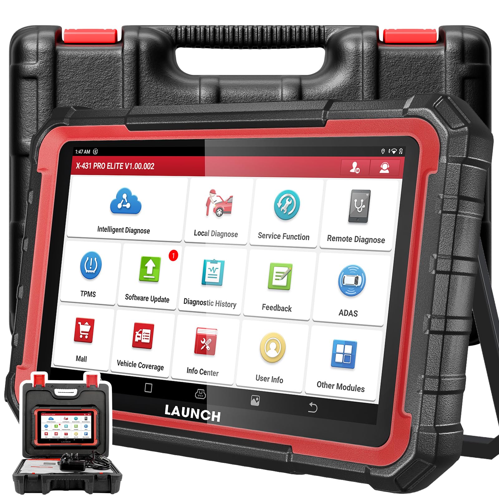 2025LAUNCH X431Elite 2.0 for Benz診断ツール 2025 ローンチ X431 Creader Elite V2.0 方向性診断ツールすべての