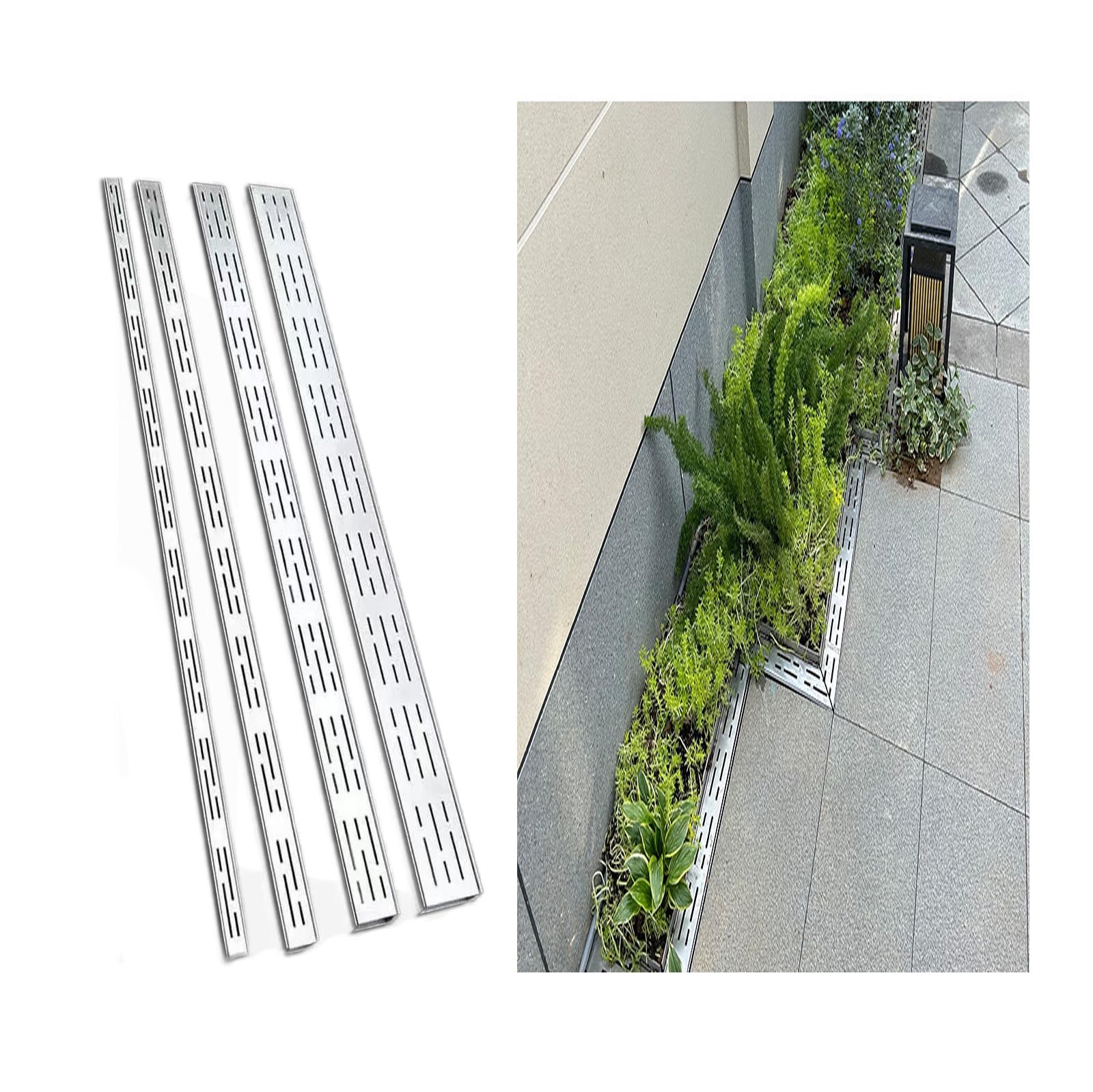 Gestion des eaux souterraines avec kit drainage linéaire 1,5 m