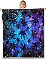 Vista 26 de Erosebridal Manta de franela con estampado de fresa, manta Sherpa decorativa para sofá, sofá o cama, manta Kawaii de frutas, manta de felpa rosa