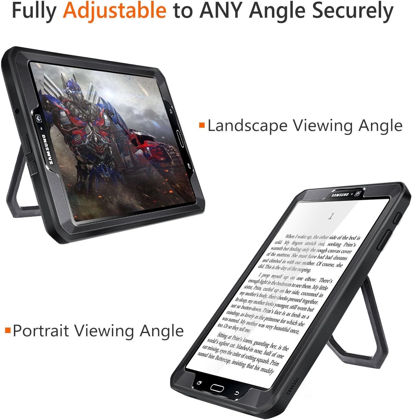 Bеѕt Dеаl Prоduсt Fintie Case for Samsung Galaxy Tab A 10.1 (2016 NO S Pen Version), [Tuatara Magic Ring] 360 Rotating Multi-Functional Grip Stand Shockproof Cover Built-in Screen Protector, Black