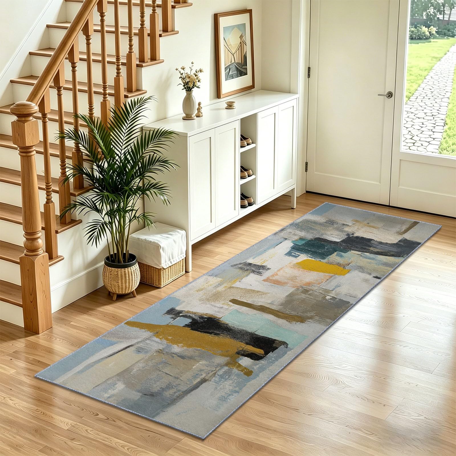 Tapis lavable en machine 80x240 cm doux pour résoudre l'entretien