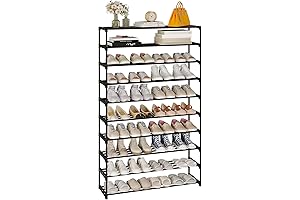 10-Tier Shoe Shelf Smilheltd: An Unrivaled Footwear Haven