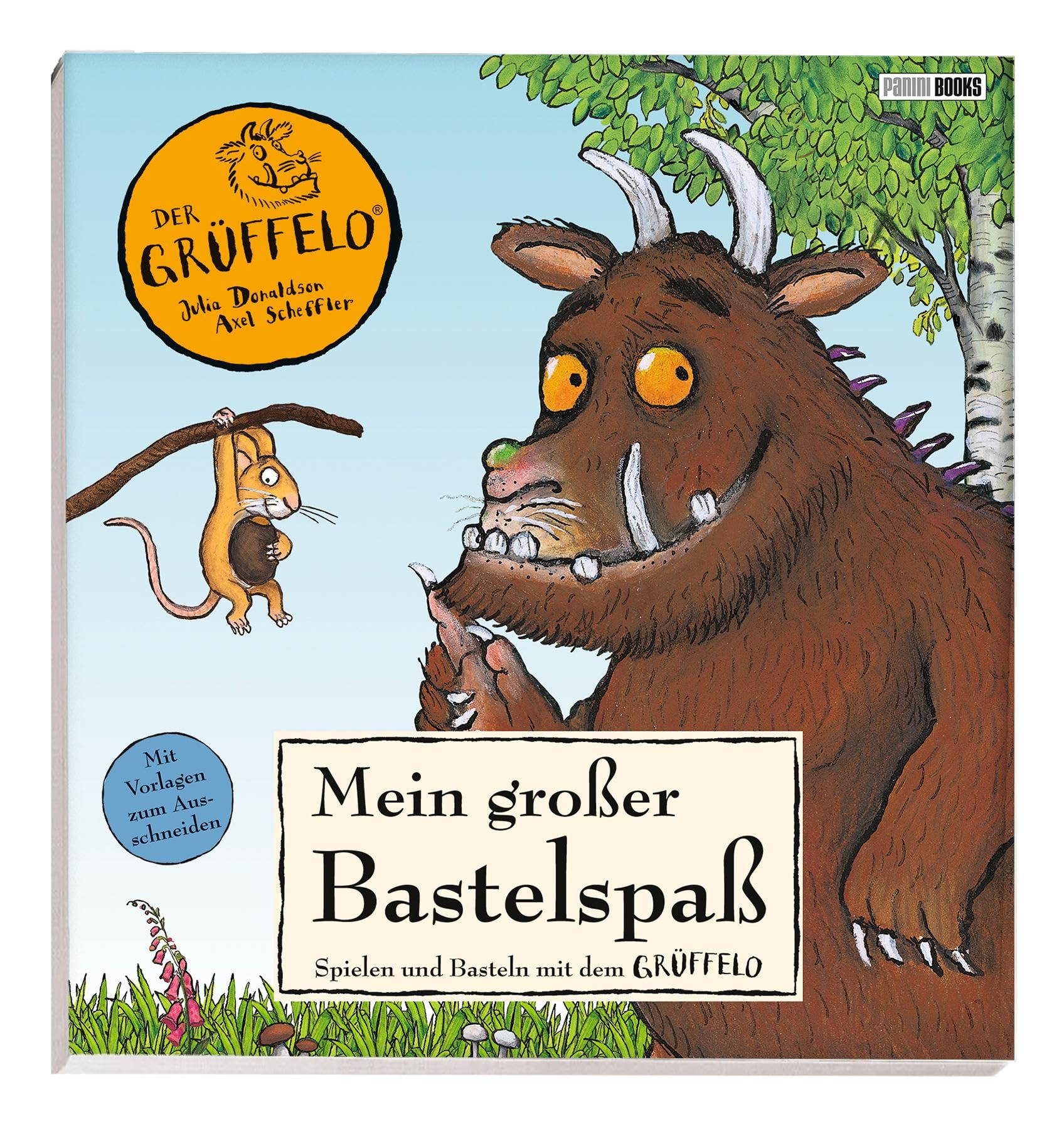 Der Grüffelo: Mein großer Bastelspaß: Spielen und Basteln mit dem Grüffelo