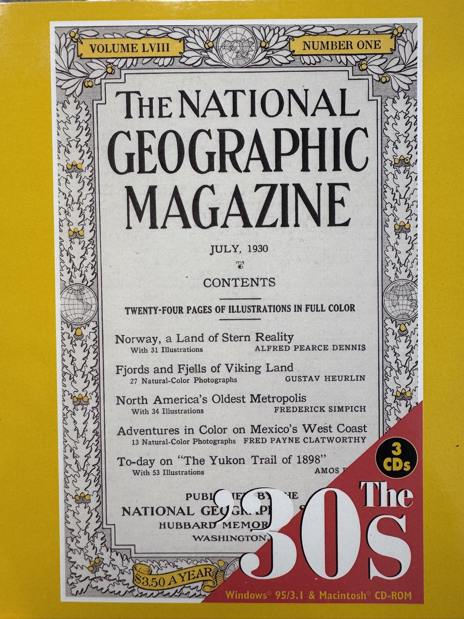 National Geographic Magazine: The '30's