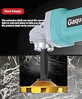 Vista 3 de Juego de ejes de extensión para amoladora angular de 5/8"-11 Kit extensor de pulido de vías respiratorias 3 paquetes Barra de conexión para pulidor