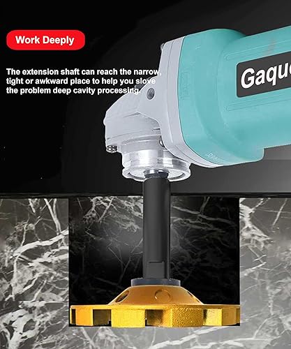 Miniatura 3 de Juego de ejes de extensión para amoladora angular de 5/8"-11 Kit extensor de pulido de vías respiratorias 3 paquetes Barra de conexión para pulidor