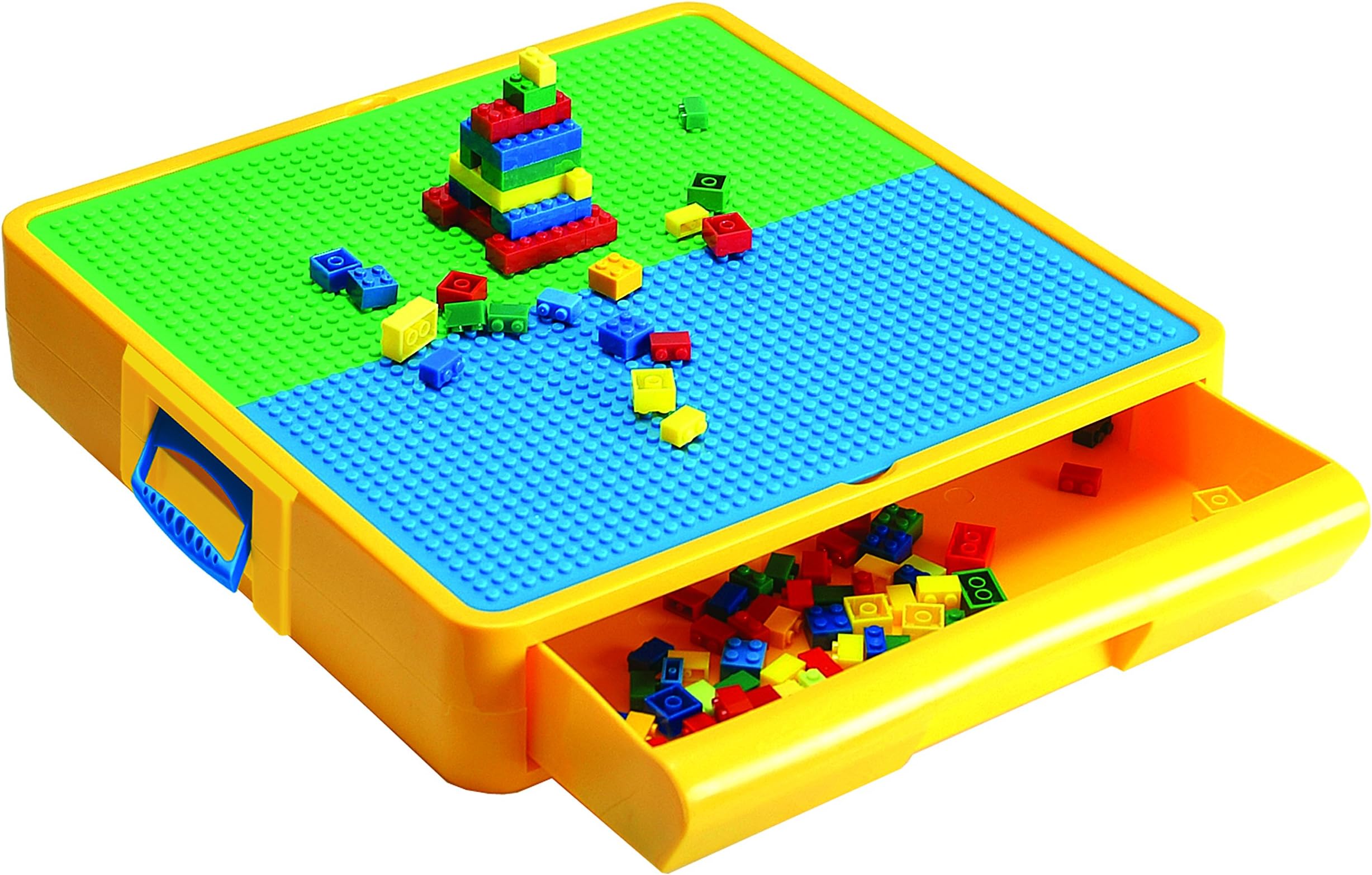 Block Builders Construction Site with Storage Drawer Case(Blocks Not Included)