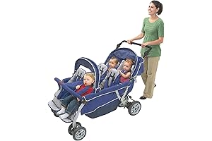 Angeles Bye-Bye 6 Passenger Buggy Stroller