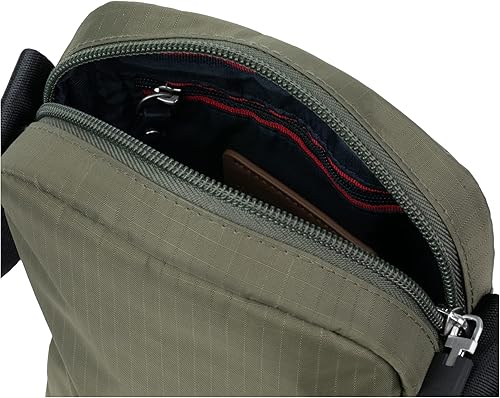 Miniatura 4 de Tommy Hilfiger Alexander Mini - Bolsa para reportero, Verde militarnegro