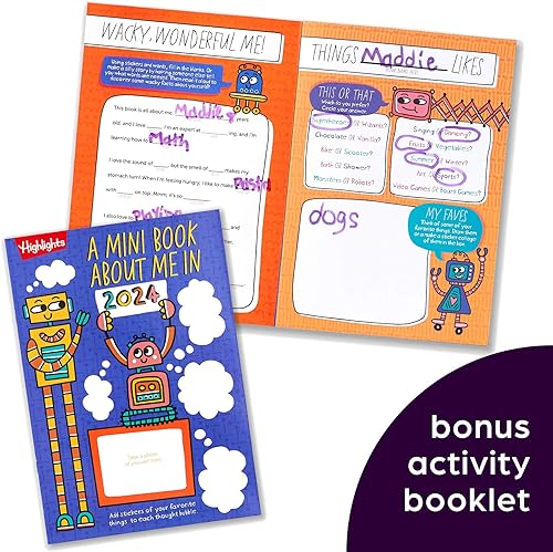 Miniatura 6 de Highlights Hidden Pictures 2024 Libros de actividades para niños de 6 años en adelante, juego de 4 libros de pantalla para viajar gratis busca y