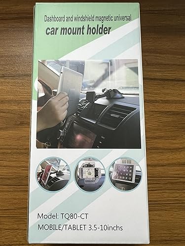 Miniatura 8 de OHLPRO Soporte magnético para tableta, parabrisas, iPad, teléfono con ventosa con imanes, para todos los teléfonos Apple de 6 a 11 pulgadas, iPad