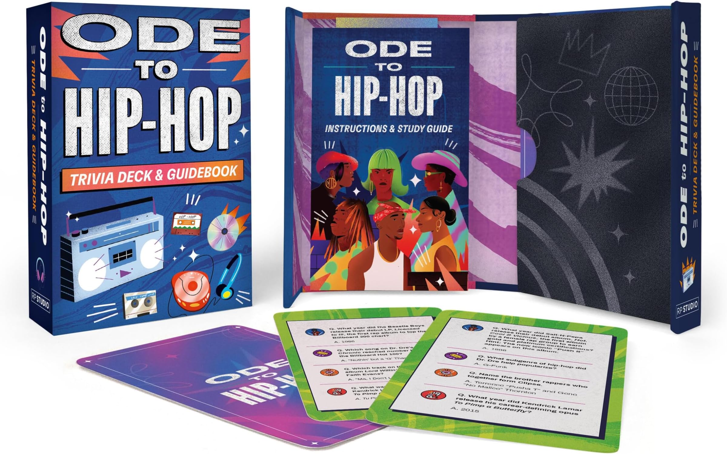 Ode to Hip-Hop Trivia Deck and Guidebook (Beginners)