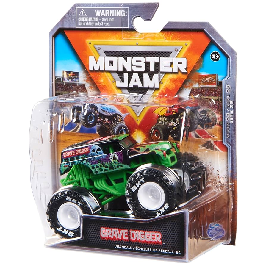 Amazon.co.jp: Monster Jam 40周年記念 墓掘り シリーズ27 (1:64