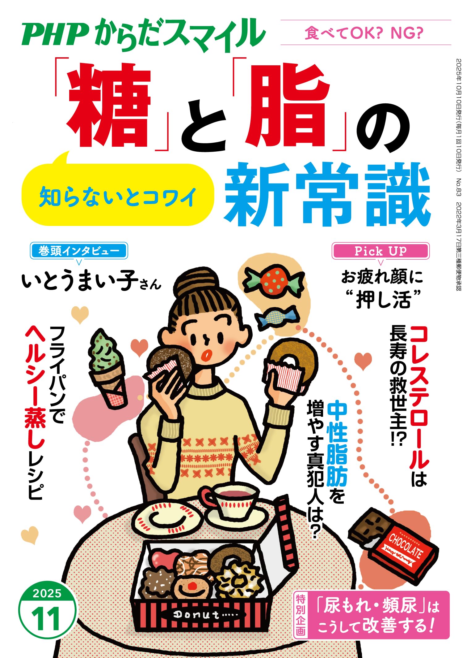 Amazon.co.jp: PHPからだスマイル2025年11月号:「糖」と「脂」の新常識