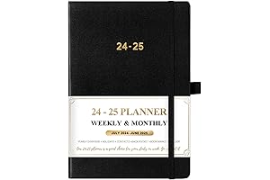 2024-2025 Academic Black Planner