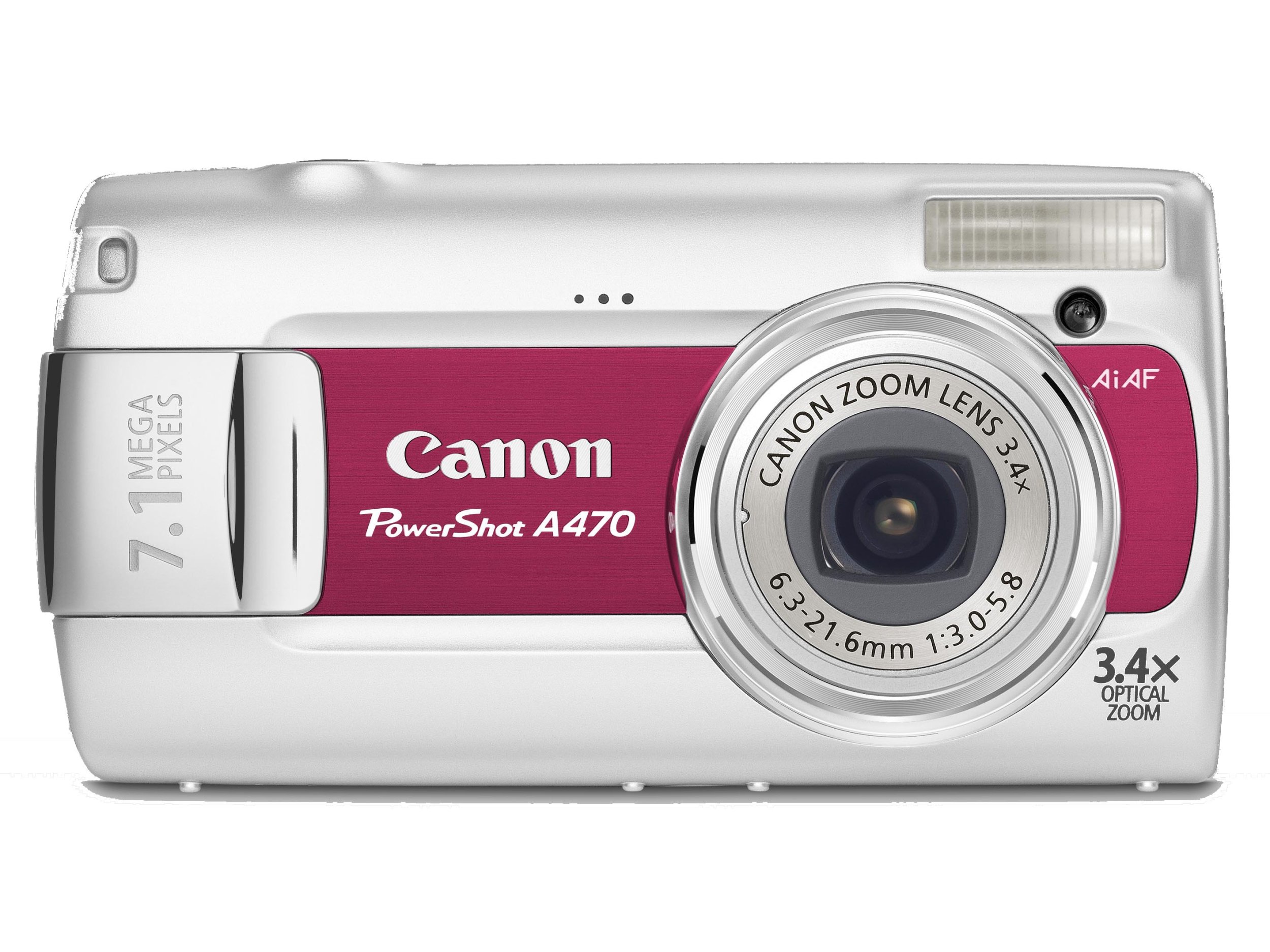 Canon PowerShot A470 Digitalkamera rot: Amazon.de 