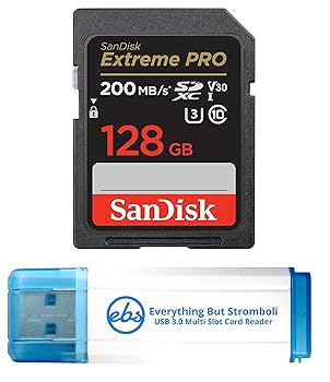 Amazon.com: SanDisk 128GB SDXC SD Extreme Pro Memory Card