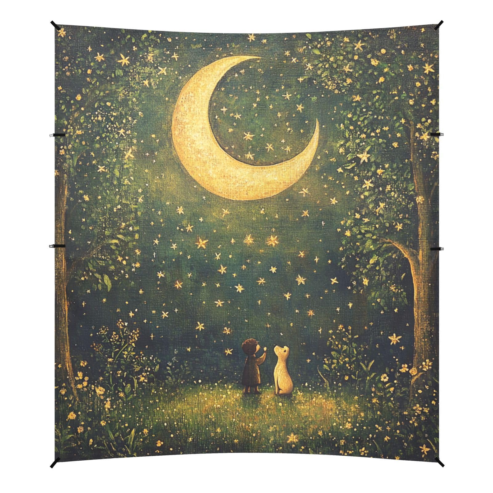 Grand pare-soleil léger UPF50 avec pelle à sable, sacs de sable pour camping, pique-niques, jardin et pêche