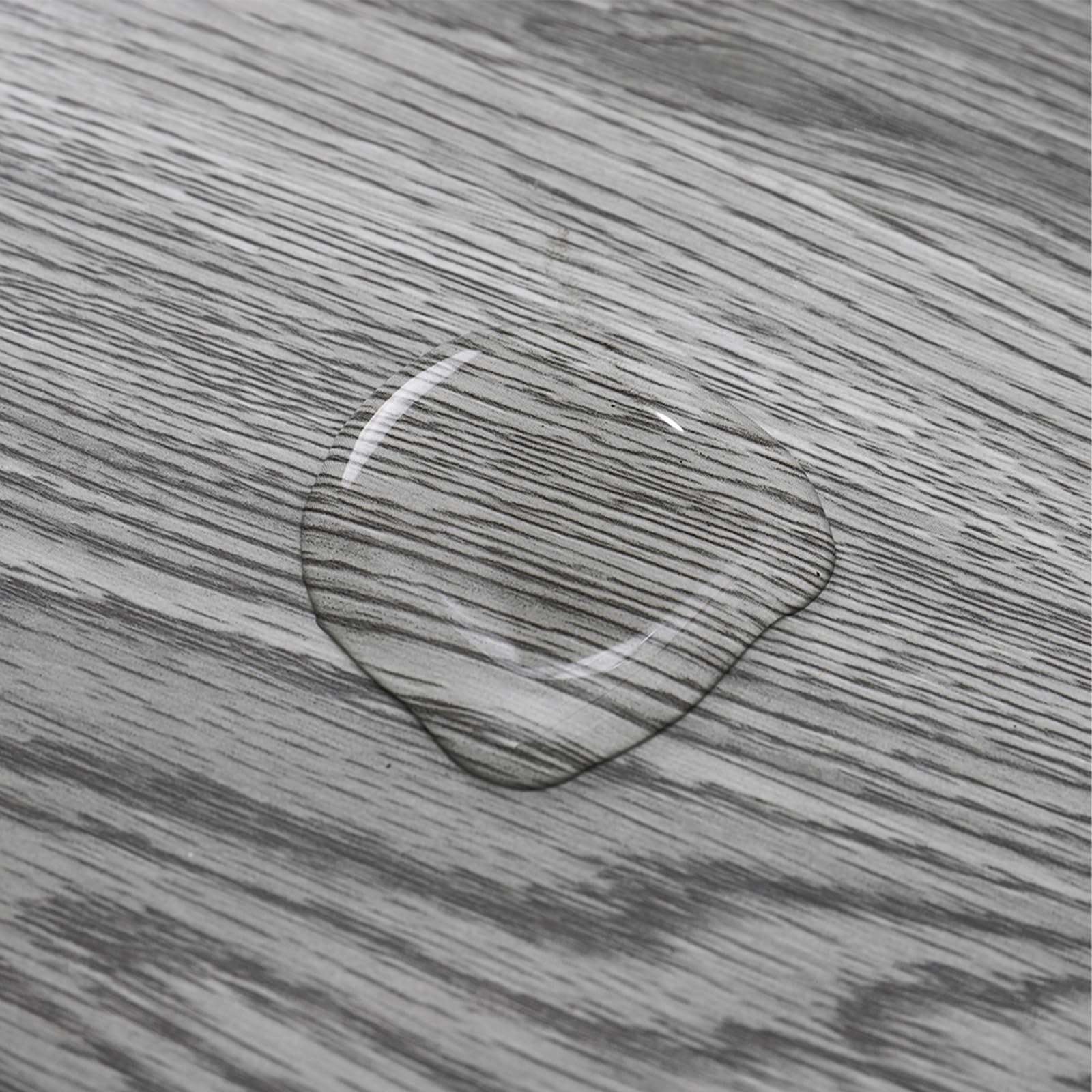 INMOZATA Revestimiento de suelo de PVC autoadhesivo, 36 baldosas/91,5 x 15,2 cm, 5,01 m², suelo de vinilo autoadhesivo, grosor 2 mm, impermeable, para cocina, baño, casa, baldosa, roble gris