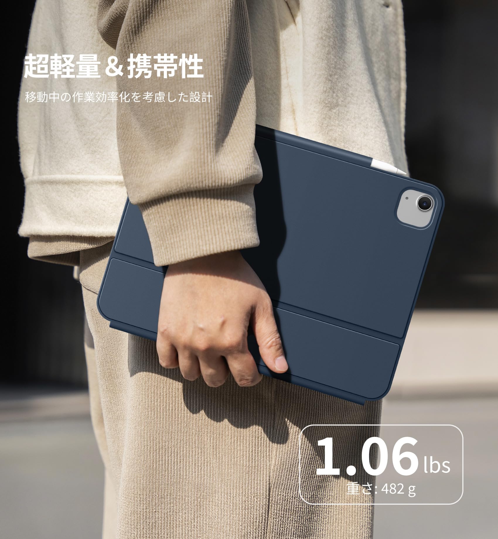Amazon.co.jp: Dexnor iPad Air 11インチ用 キーボード付きケース M4