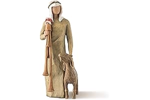 Zampognaro (Shepherd with Bagpipe) for Willow Tree Creche