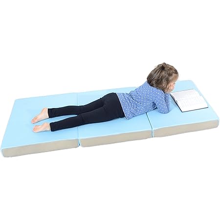 Milliard Toddler Nap Mat Tri Folding Mattress with Washable Cover (24 inches x 57 inches x 3 inches)