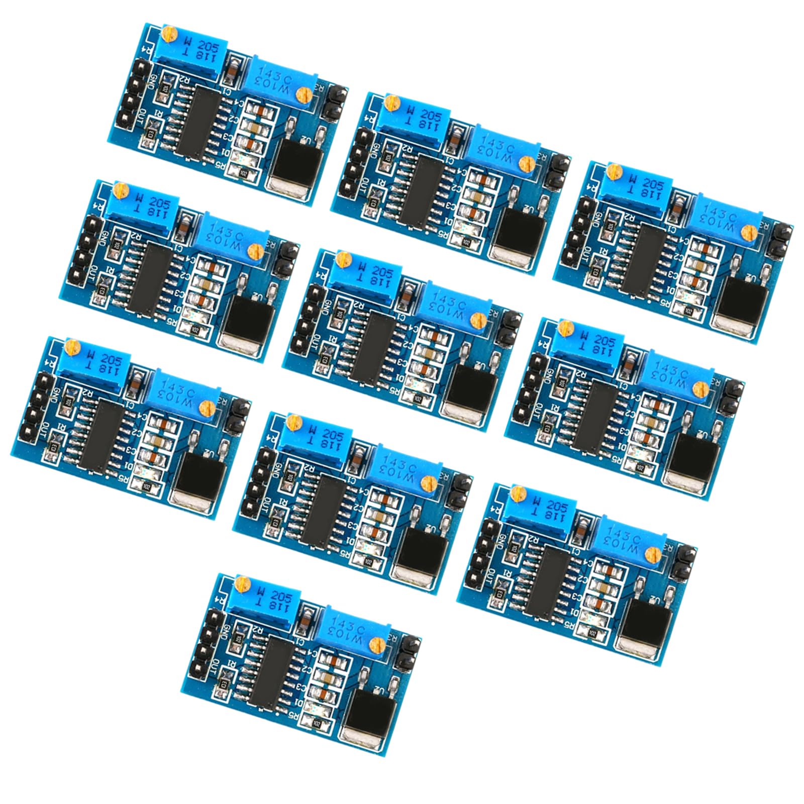 SG3525 PWM signal generator with 78M05 voltage regulator, suitable for switching power applications PWM controller board