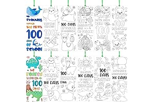 Harloon 100th Day of School Craft Bookmarks