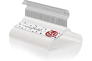 Casafield 50 Newborn Velvet Hangers - 11" Size