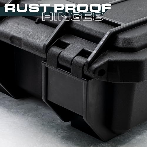 Miniatura 5 de Seahorse SE-130F - Caja protectora resistente con espuma, aprobada por la TSA/Mil Spec/IP67 resistente al agua, fabricada en Estados Unidos para