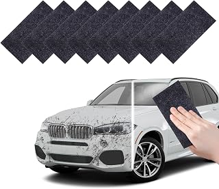 8 Pieces Nano Sparkle Cloth, Nano Sparkle Cloth Repair Cloth for Car Reusable for Water Stains Repair and Painting Scratches, Surface Polishing