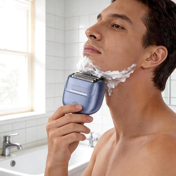 Electric Foil Shaver for Men 5Blade Floating Portable Rechargeable Wet/Dry