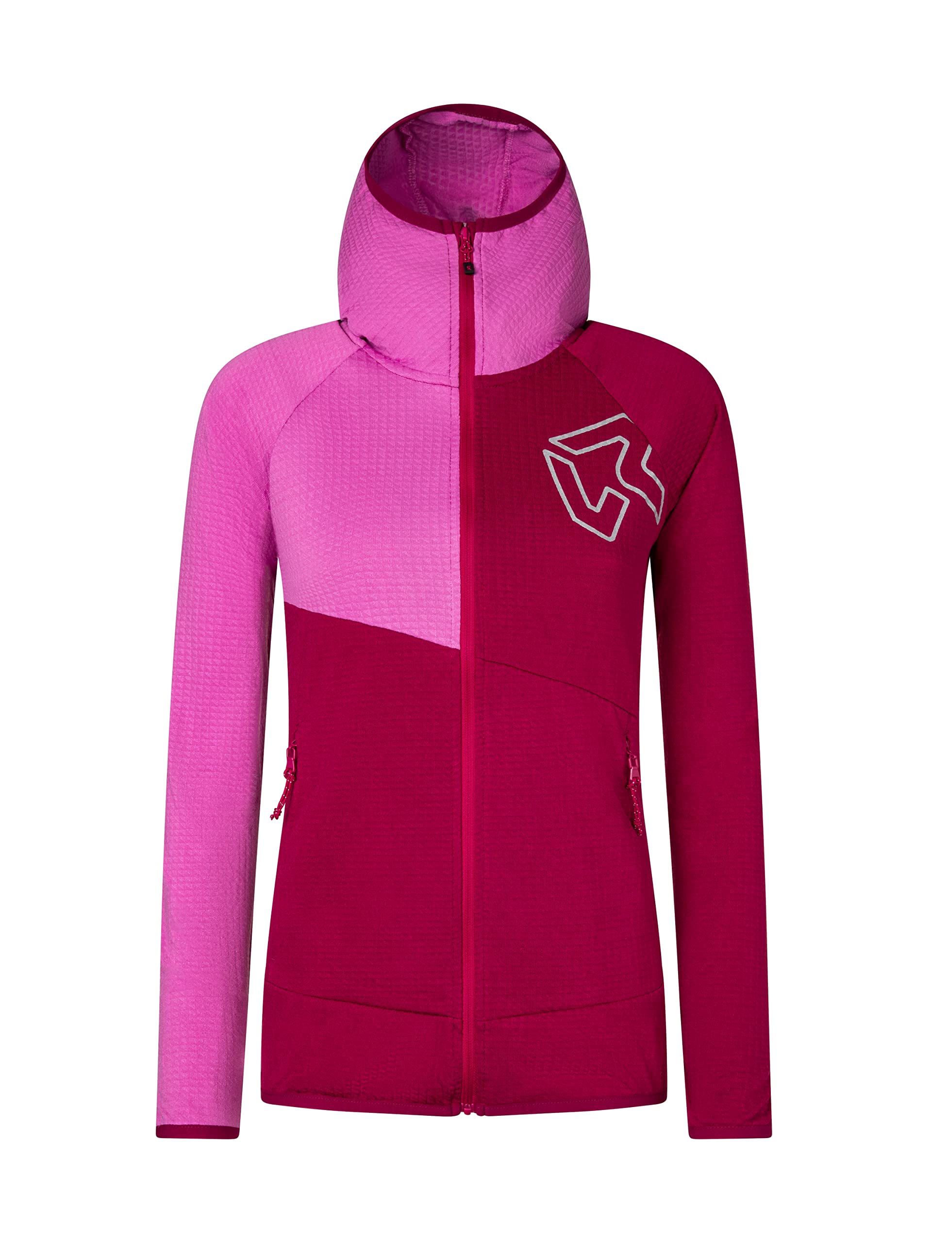 Rock Experience REWC02131 ZEBRA HOODIE Sweatshirt Women's 2000 CHERRIES JUBILEE+0834 SUPER PINK XS