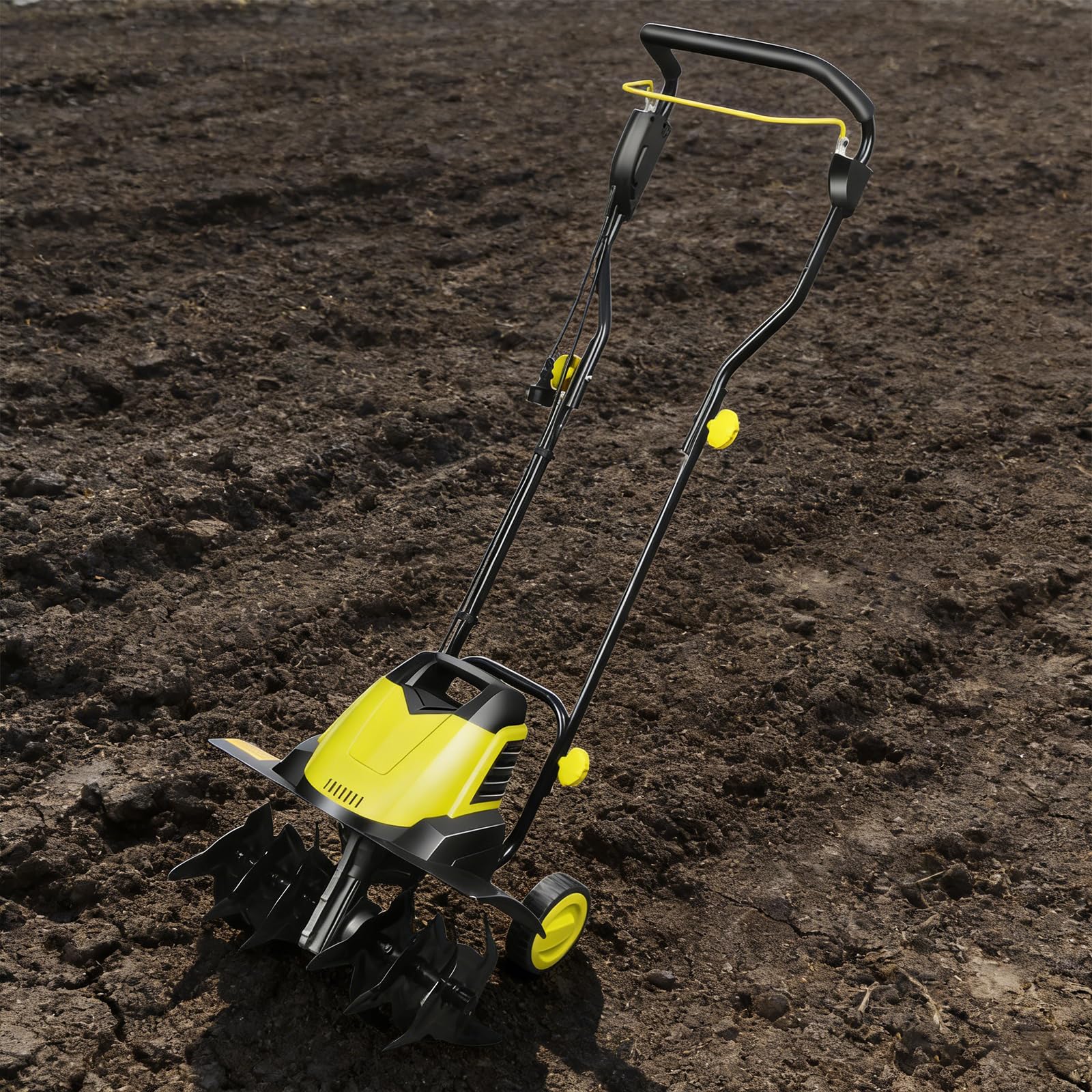Machine de désherbage 2400 W puissante pour labourer sur 22 cm de profondeur