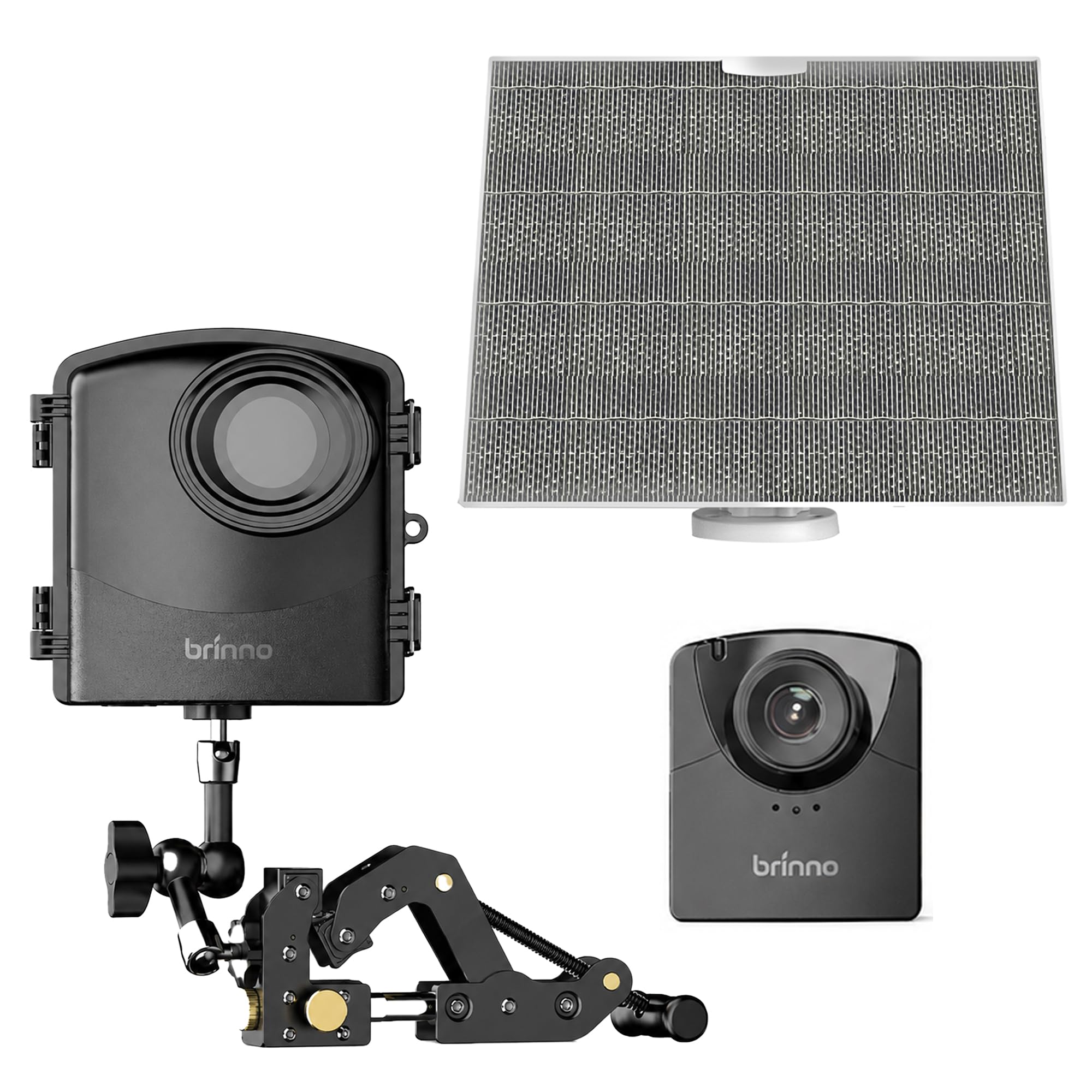 Brinno BCC2000 Construction Time Lapse Camera with ASP1000-P Solar Panel