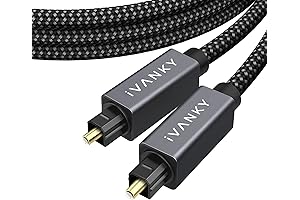 IVANKY Upgraded 15ft Optical Audio Cable