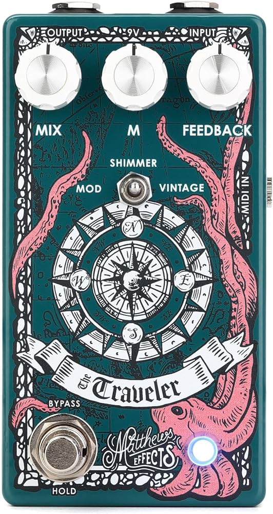 Amazon | Matthews Effects The Traveler Exploratory リバーブペダル
