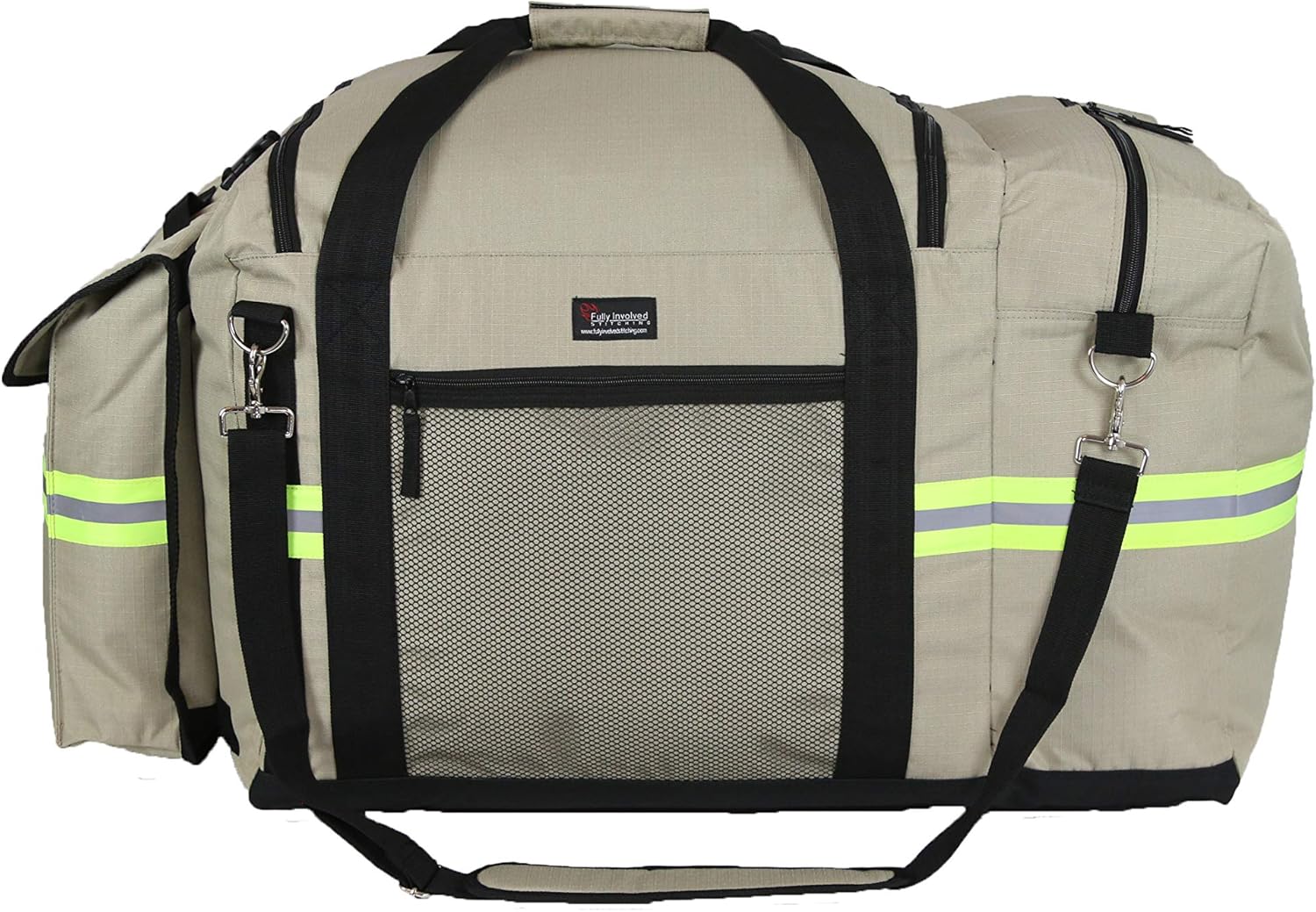 Firefighter Personalized Turnout 3XL Duffle Bag - Image 4