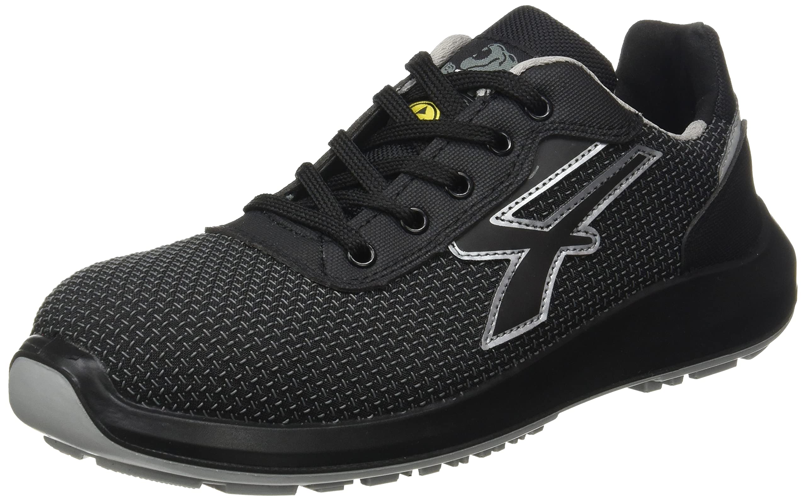 U-Power Don't Worry... BE Happy! Scarpe Antinfortunistiche da Lavoro,Scarpa Alta,MOD.Scudo ESD S3 Ci SRC,Puntale Antiperforazione No Metal SafetywearUnisex - Adulto