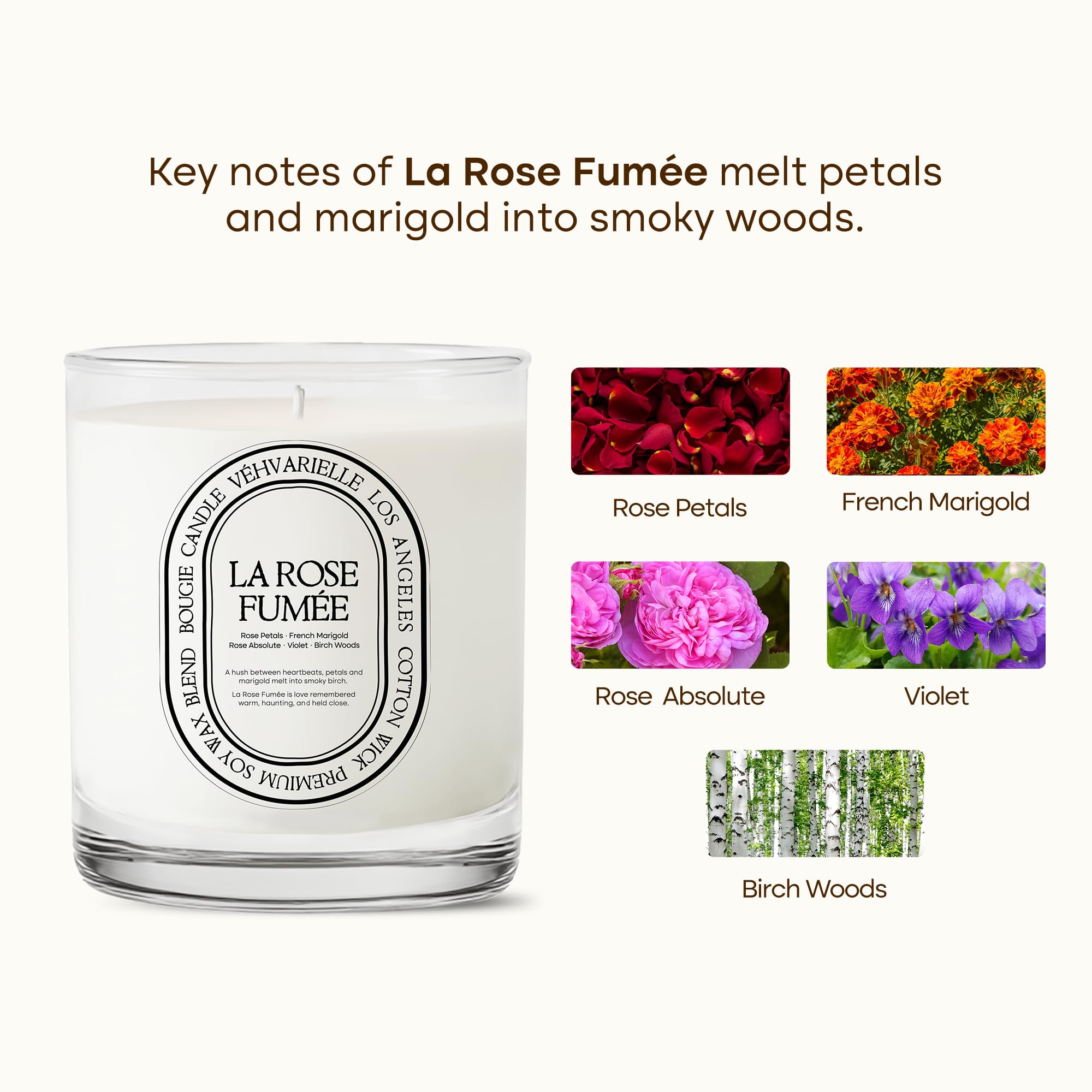Burning Roses Premium wosk sojowy luksusowy słoik zapachowy świeca