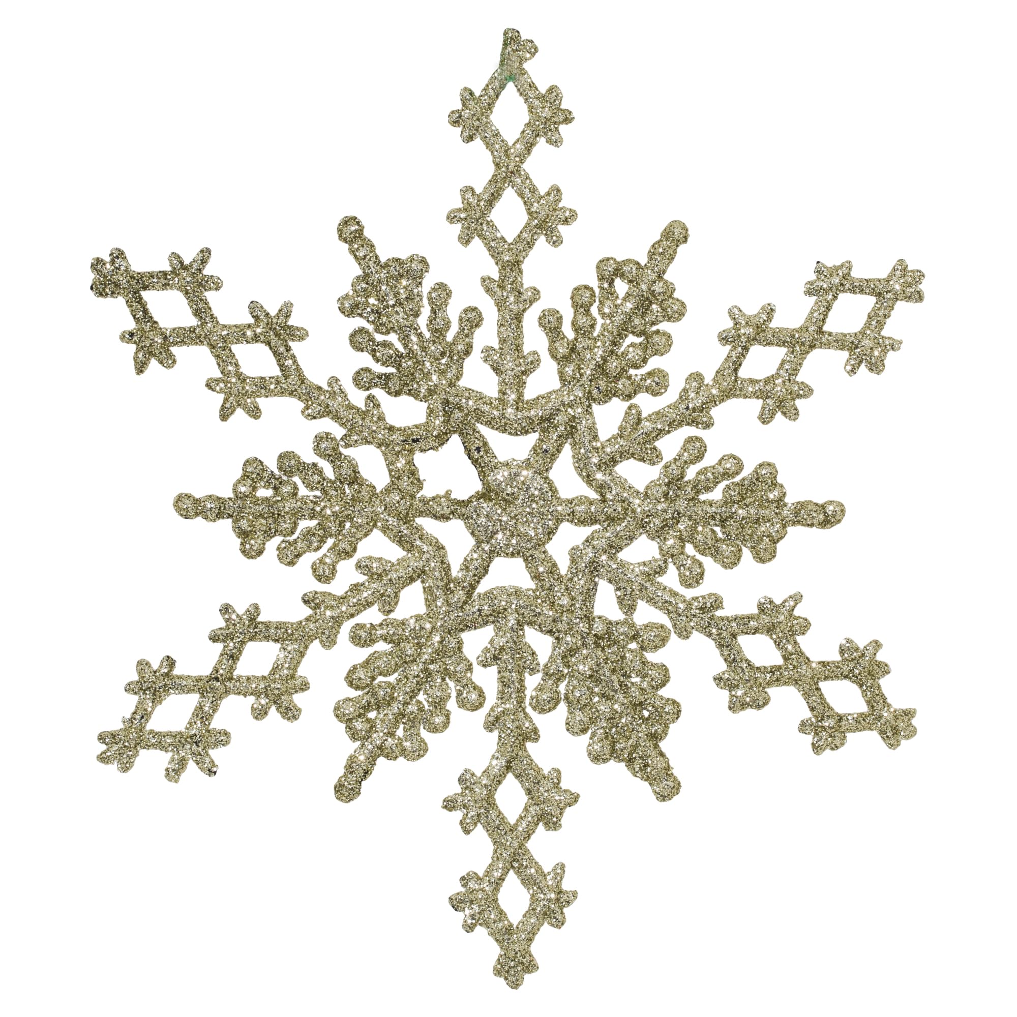 Vickerman Lot de 12 Flocons de Neige en Forme de Flocon de Neige 15,9 cm